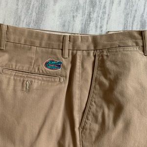 Dockers khakis w/ Florida Gator head on back.